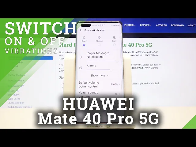 Video thumbnail for How to Change Vibration Settings in HUAWEI Mate 40 Pro 5G – Personalize Vibrations
