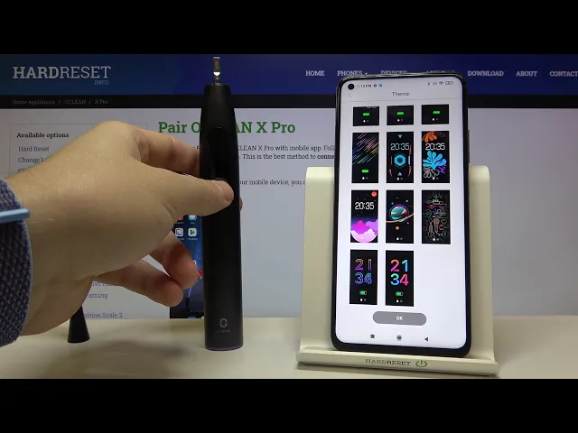 Video thumbnail for How to Set Different Theme on Oclean X Pro Sonic Toothbrush – Change Image on Toothbrush Screen