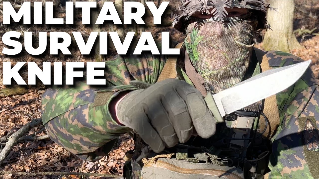 Video thumbnail for SERE Military Survival Knife for Fieldcraft | Station IX