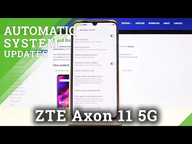 Video thumbnail for How to Turn on Automatic System Updates in ZTE Axon 11 5G – Automatic Updates