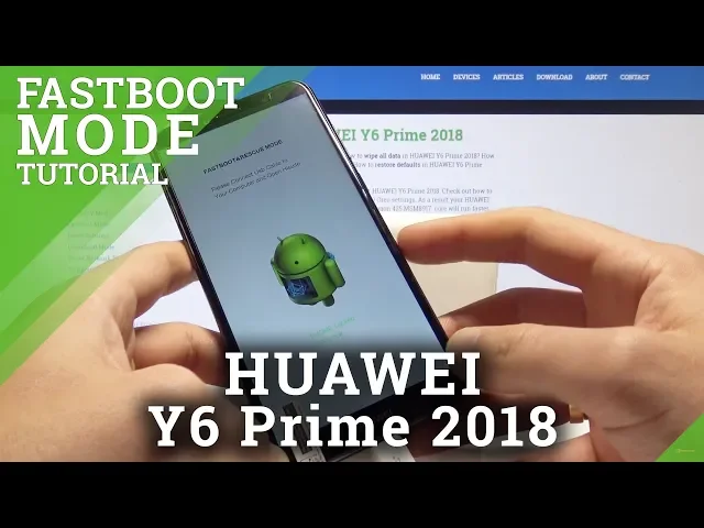 Video thumbnail for How to Enter Fastboot Mode on HUAWEI Y6 Prime 2018 - Fastboot & Rescue Mode