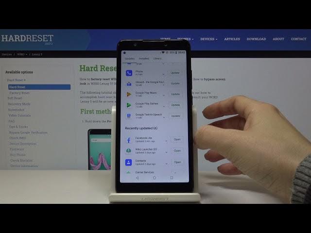 Video thumbnail for How to Update Apps on WIKO Lenny 5 – Auto Update Apps