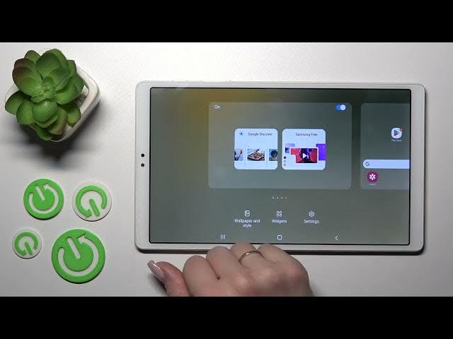 Video thumbnail for How to Locate Google Discovery Settings in Samsung Galaxy Tab A7 Lite - Enable / Disable Google Feed
