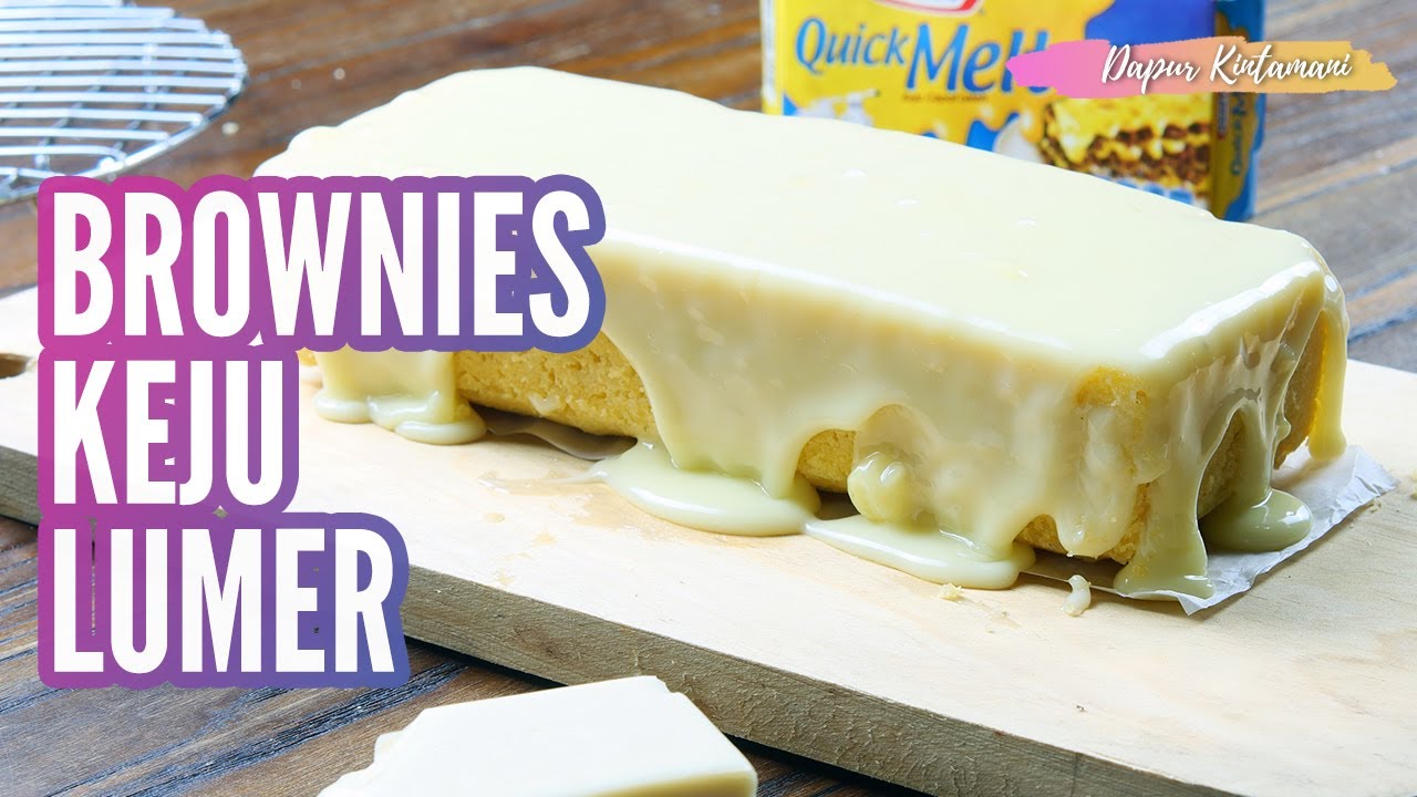 Video thumbnail for Brownies Keju Kukus Lumer dengan Keju Quick Melt