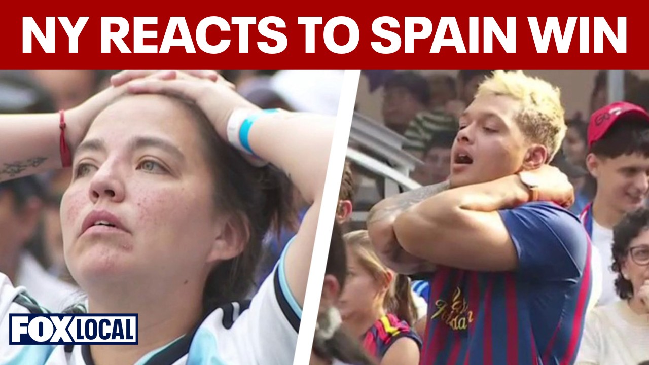 Video thumbnail for Spain wins 2026 FIFA World Cup: NYC reacts