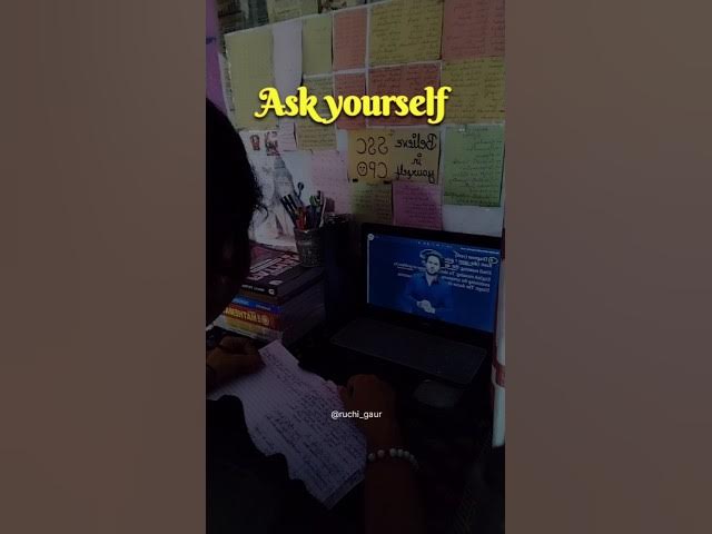 Video thumbnail for Ask yourself ? #motivation #dailyshorts #study #aspirantlife