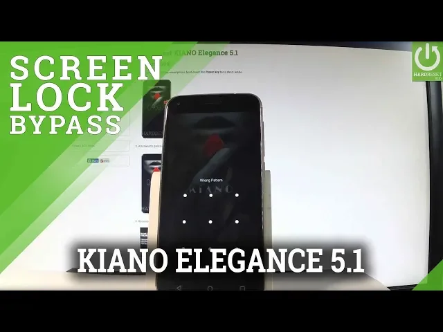 Video thumbnail for How to Hard Reset KIANO Elegance 5.1 - Remove Pattern / Format