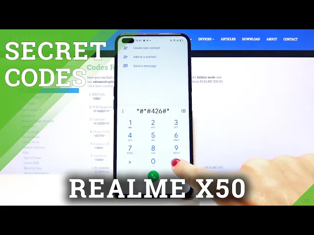 Video thumbnail for Secret Codes REALME X50 5G - Hidden Mode / Testing Menu