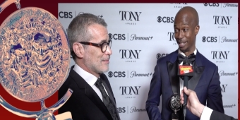 Video thumbnail for Video: Mike Isaacson & Kwofe Coleman Respond to the MUNY's Regional Tony Award