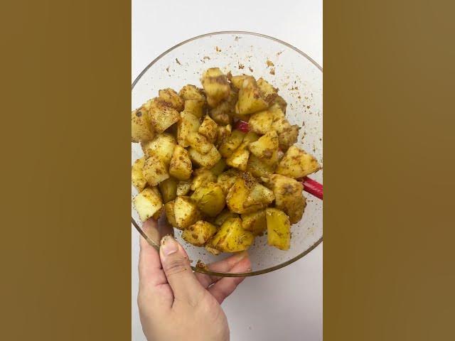 Video thumbnail for Crispy Oven Roasted Potatoes | Easy Herb & Garlic Roasted Side Dish
