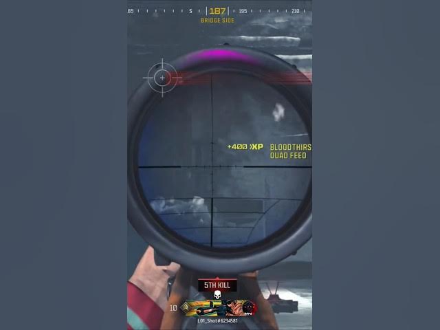 Video thumbnail for Back on #mw3 #sniper #obeyus #quickscope #callofduty #fps #gaming