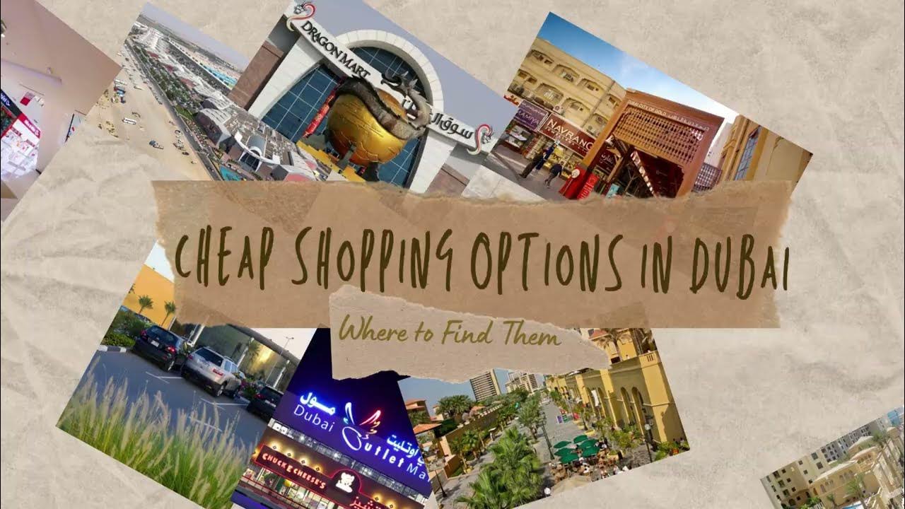 'Video thumbnail for Cheap Shopping Options in Dubai – Where to Find Them'