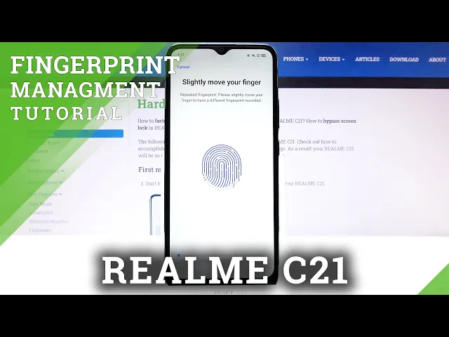 Video thumbnail for How to Unlock Realme C21 by Fingerprint – Set Up Fingerprint Lock