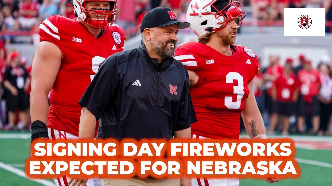 Video thumbnail for Thoughts on Signing Day and a decommitment for Nebraska football