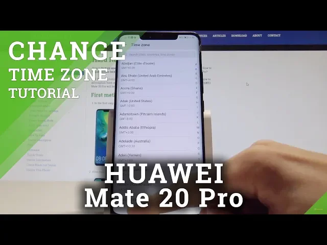 Video thumbnail for How to Change Date & Time in HUAWEI Mate 20 Pro – Set up Date & Time / Select Time Zone