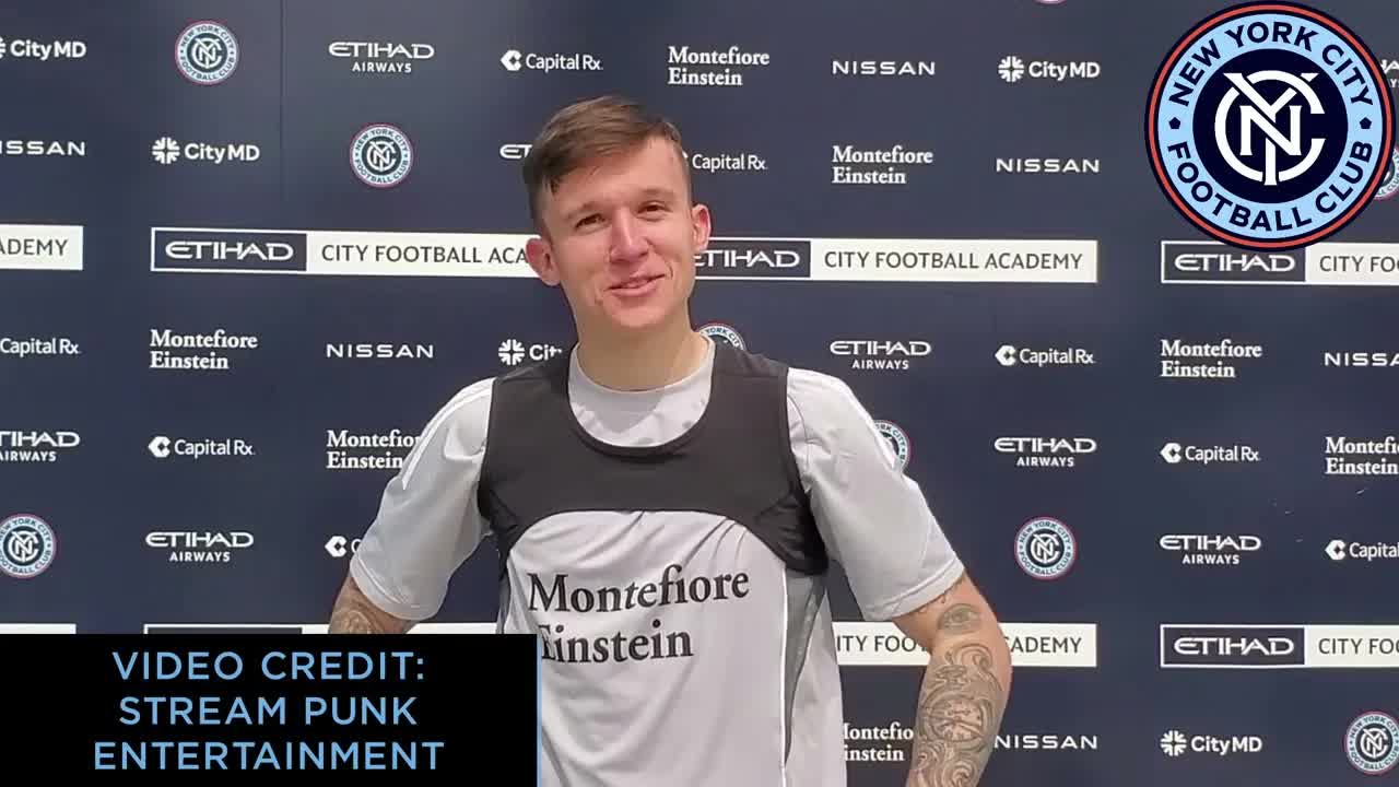 Video thumbnail for NYCFC Year Three: Minnesota Soccer Match Interview
