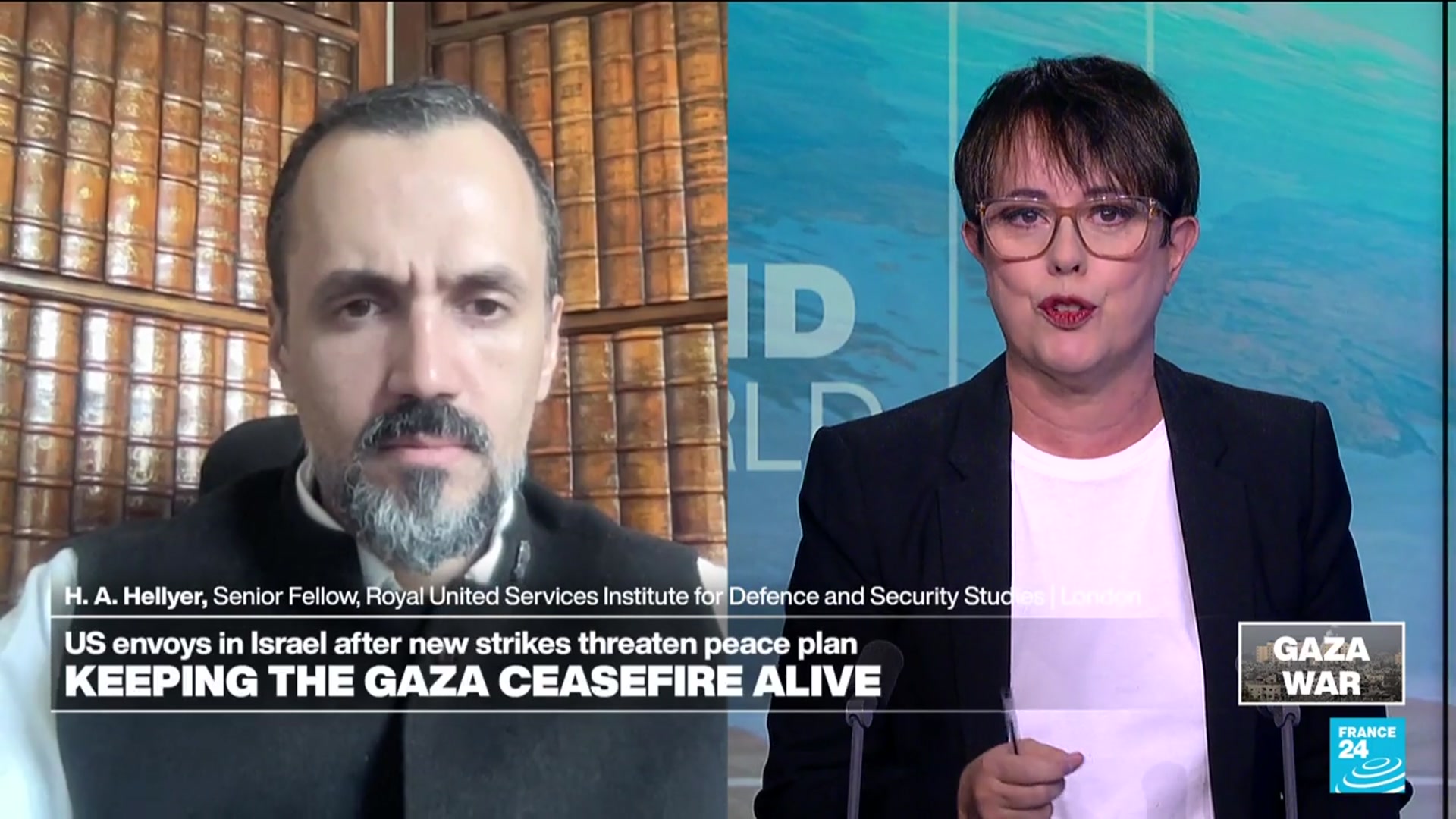 'Video thumbnail for Gaza stabilisation force requires a 'political horizon for the manifestation of a Palestinian state''