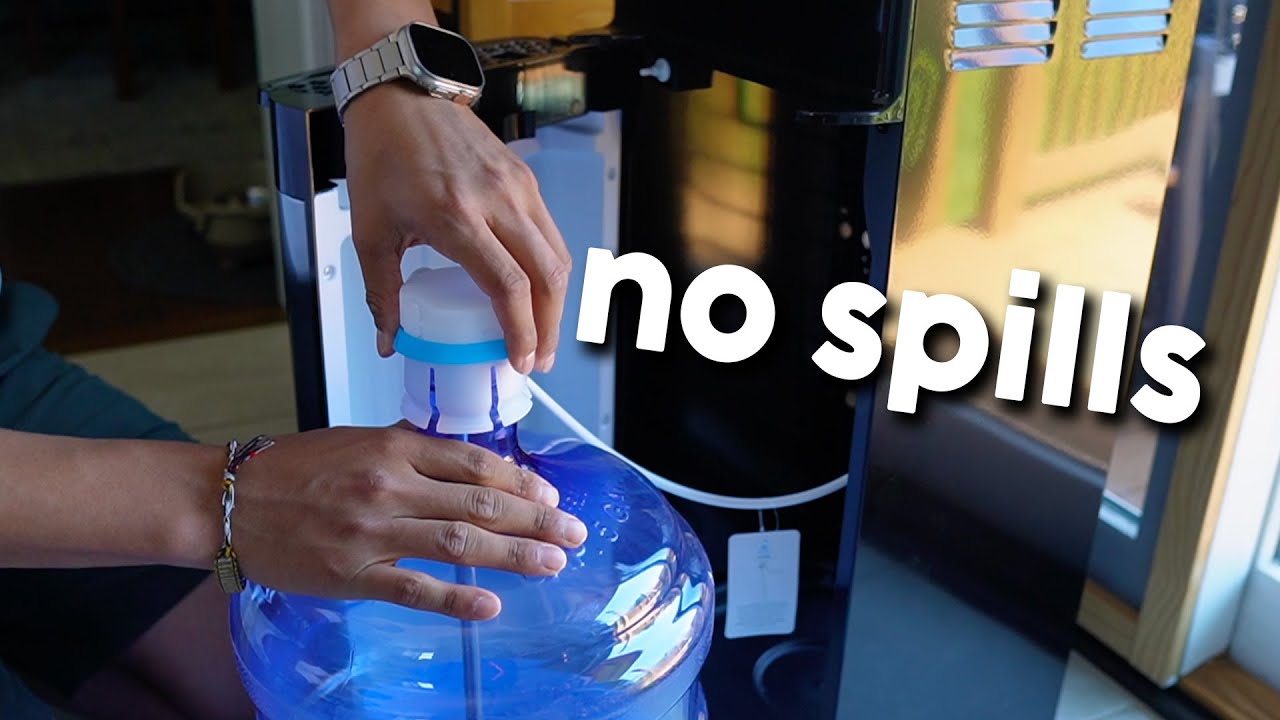 Video thumbnail for How To Change The Water Jug From A Bottom Loading Water Dispenser