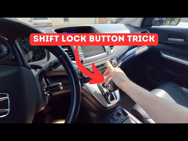 Video thumbnail for Shift from R to D (and from D to N) without pressing shift lock button