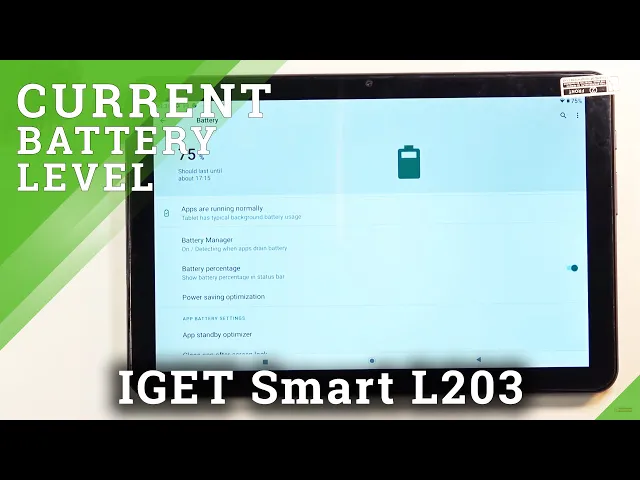 Video thumbnail for How to Enable Battery Percentage in IGET Smart L203 – Check Battery Level