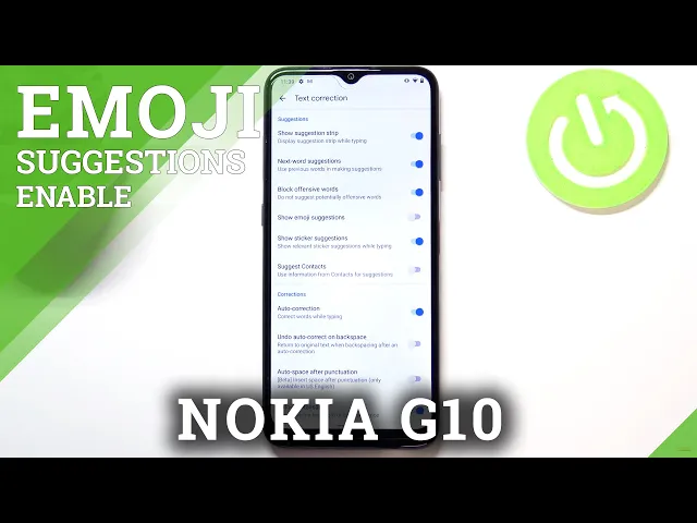 Video thumbnail for How to Activate Emoji Suggestions on NOKIA G10 – Show Up Emoji
