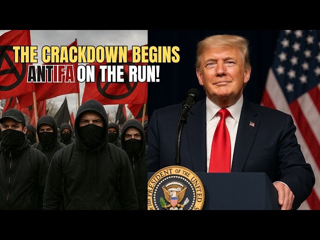 Video thumbnail for Trump Crackdown Sends Antifa Leaders Fleeing Overseas