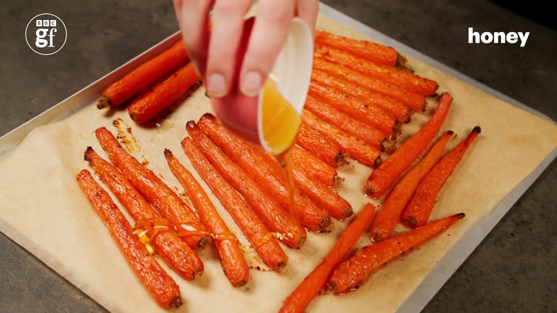 'Video thumbnail for Honey-glazed carrots'