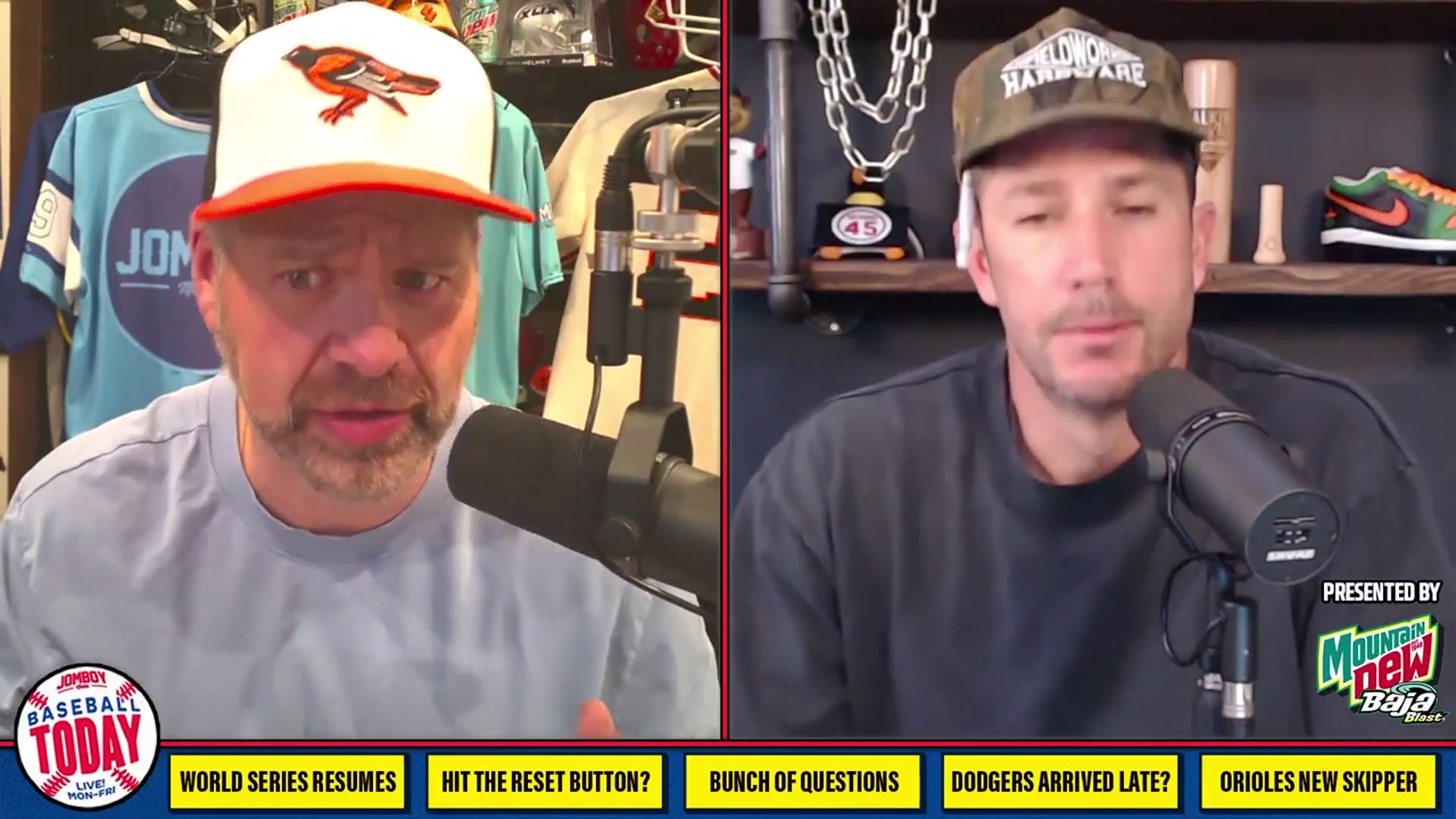 'Video thumbnail for The World Series resumes tonight in LA with the series tied... | Baseball Today'