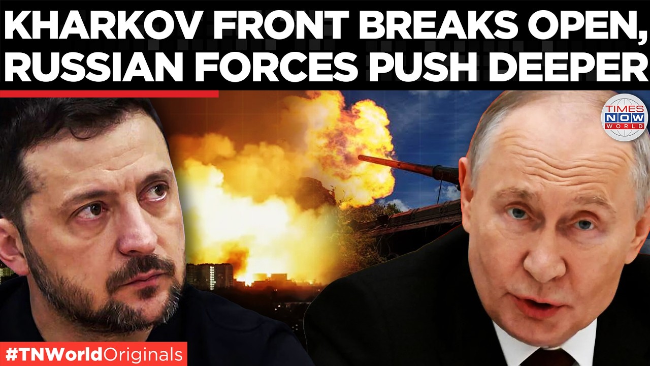 Video thumbnail for RUSSIA'S KHARKOV PUSH: Moscow Claims Two Settlements Seized, Ukrainian Forces Encircled