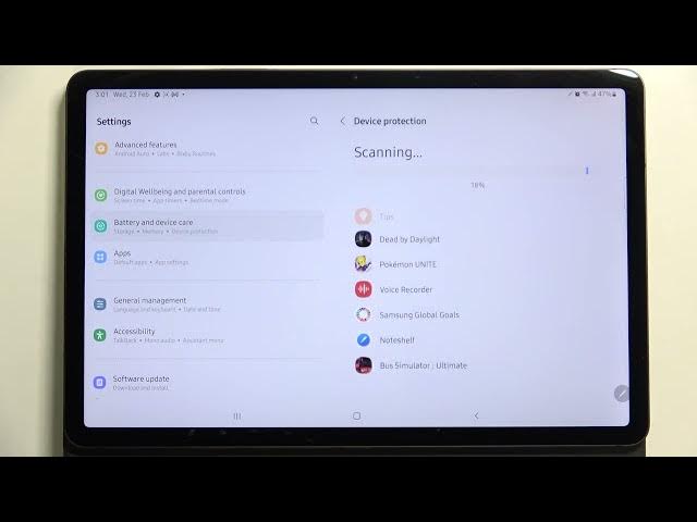 Video thumbnail for How to Virus Scan SAMSUNG Galaxy Tab S8 – Detect Malware