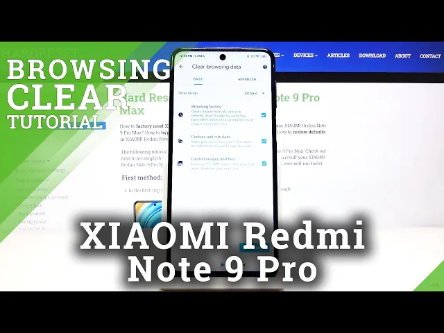 Video thumbnail for How to Clear Browsing Data in XIAOMI Redmi Note 9 Pro – Delete Browsing History