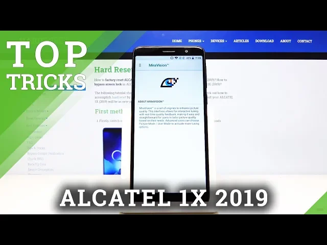 Video thumbnail for ALCATEL 1X 2019 The Best Tricks / Top Features
