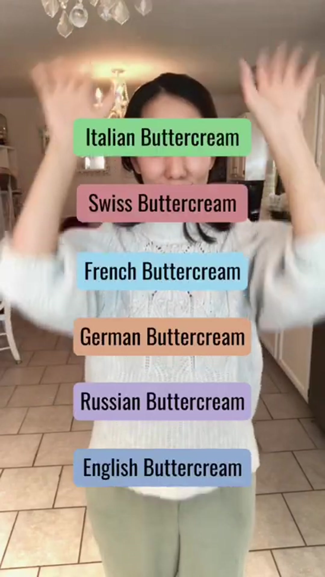 Video thumbnail for 7 TYPES Of Buttercream Simply Explained in 20secs  shorts  buttercream(720P HD)