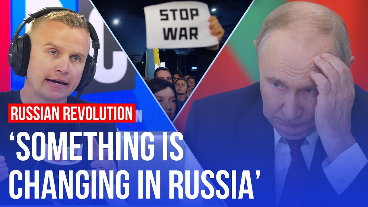 Video thumbnail for Putin could be 'overthrown overnight,' claims spy chief