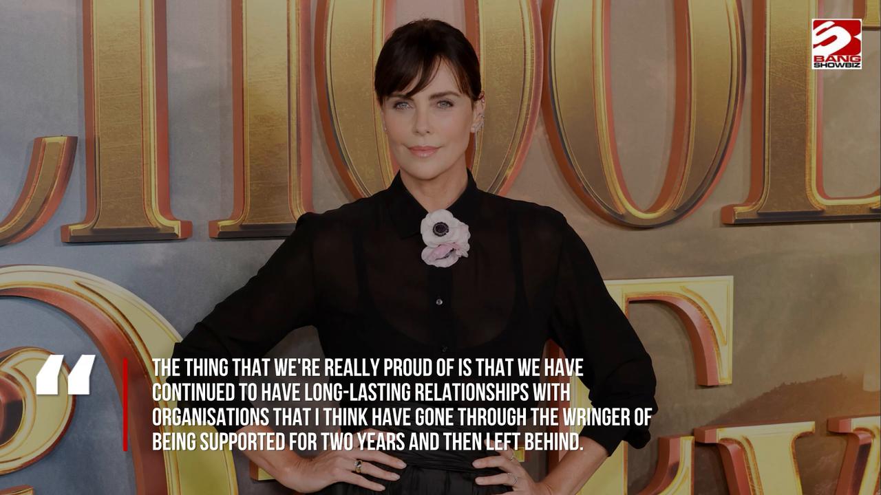 Video thumbnail for Hollywood star Charlize Theron believes she's mellowed