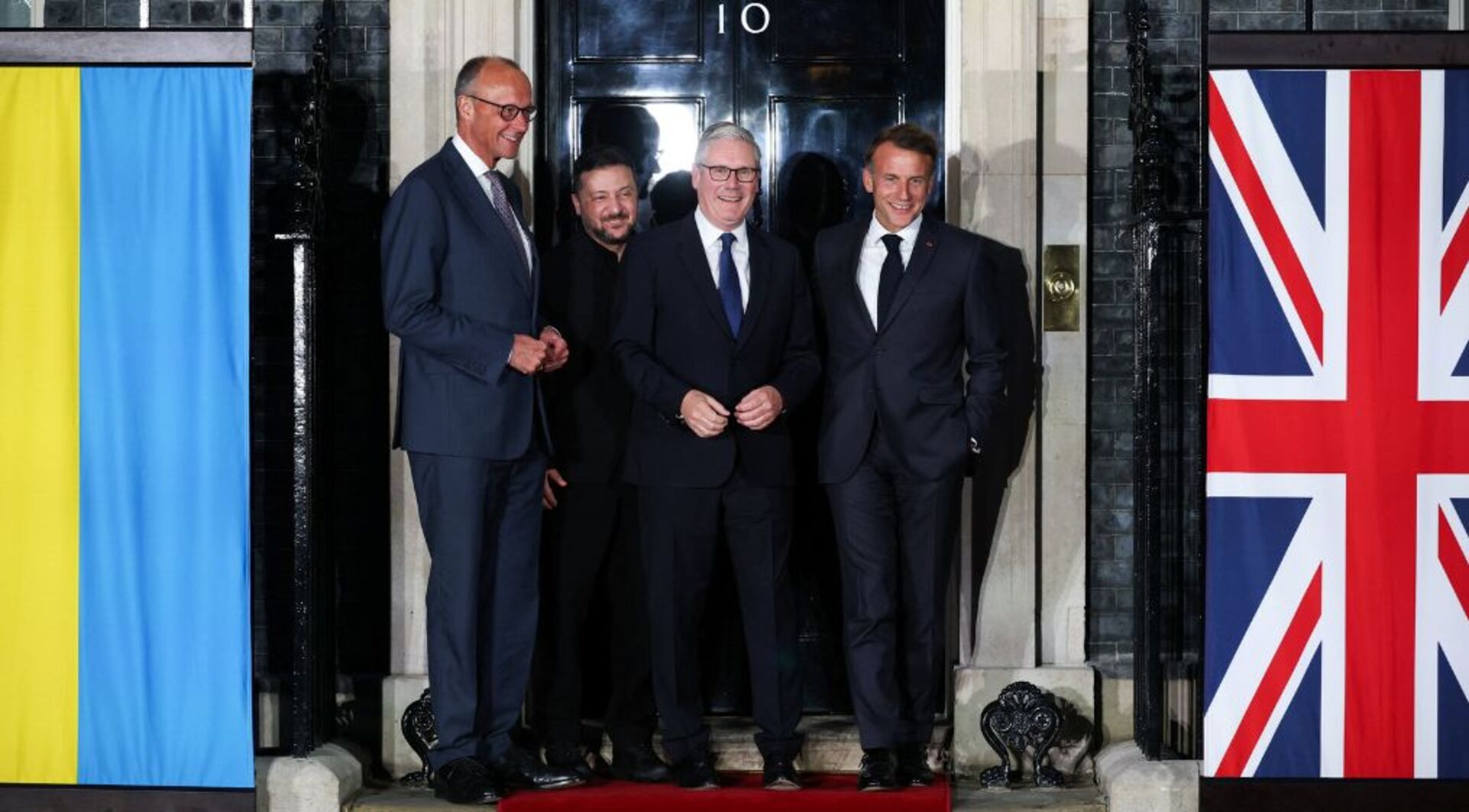 Video thumbnail for Zelenskyy meets UK and European leaders in London seeking stronger war support