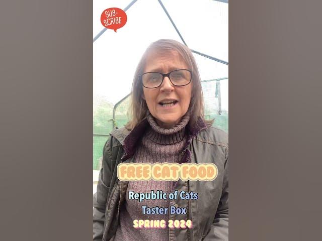 'Video thumbnail for Republic of Cats - FREE TASTER BOX - Spring 2024 - Link in the Comments'