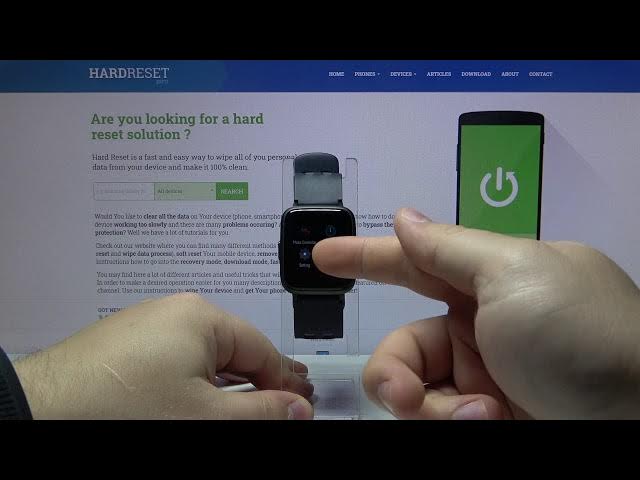 Video thumbnail for Soft Reset YAMAY Smart Watch – Force Restart / Fix Not Responding Screen