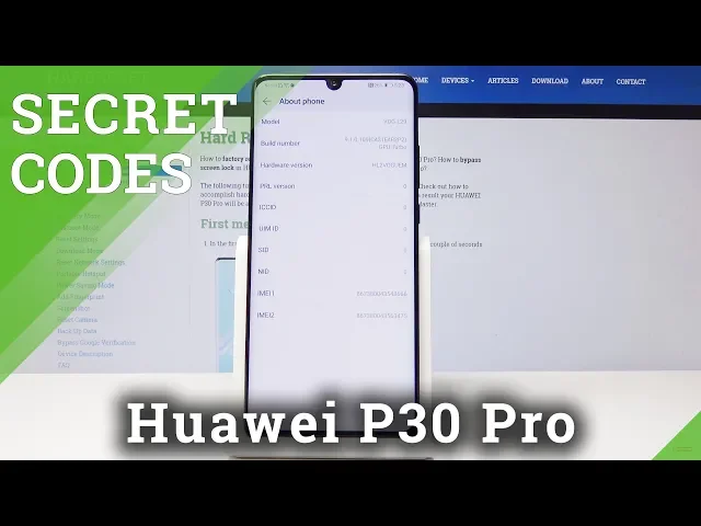 Video thumbnail for Secret Codes HUAWEI P30 Pro - Hidden Mode / Secret Options