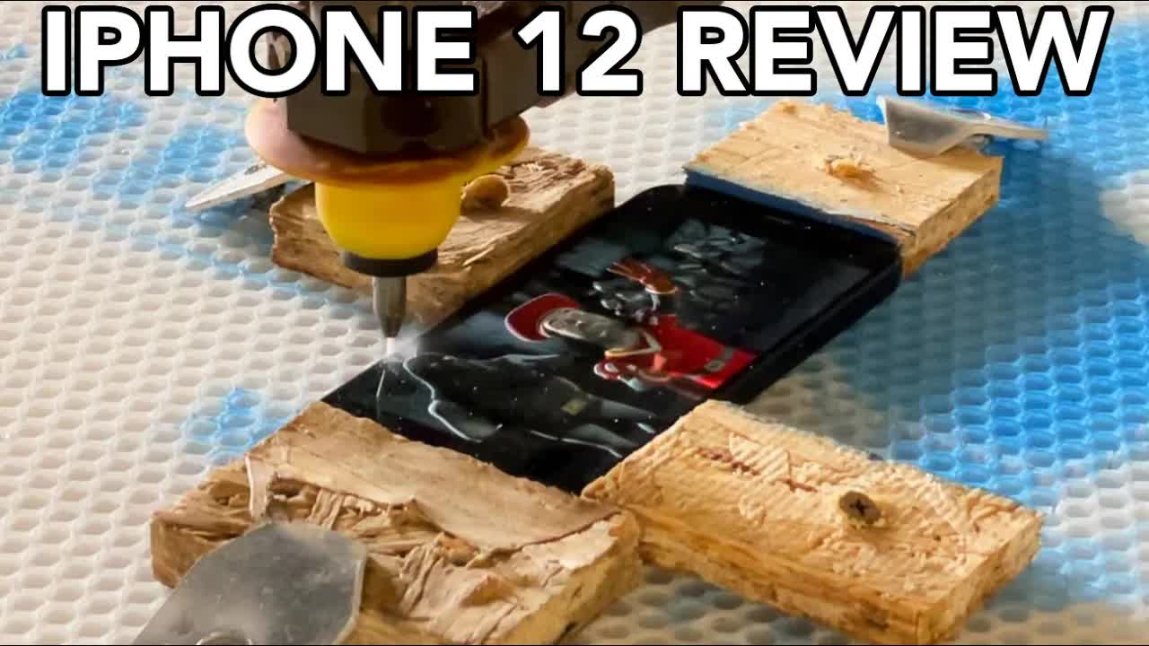 Video thumbnail for iPhone 12 Water Jet Cutting Unboxing: YouTube Tutorial