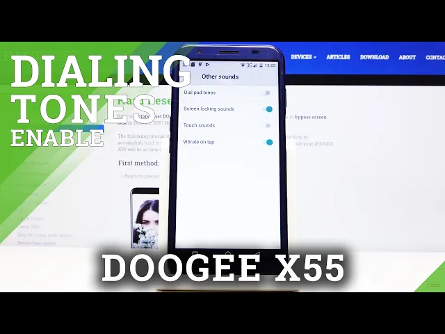 Video thumbnail for How to Enable Dial Pad Tones in DOOGEE X55 – Customize Dialer Sound