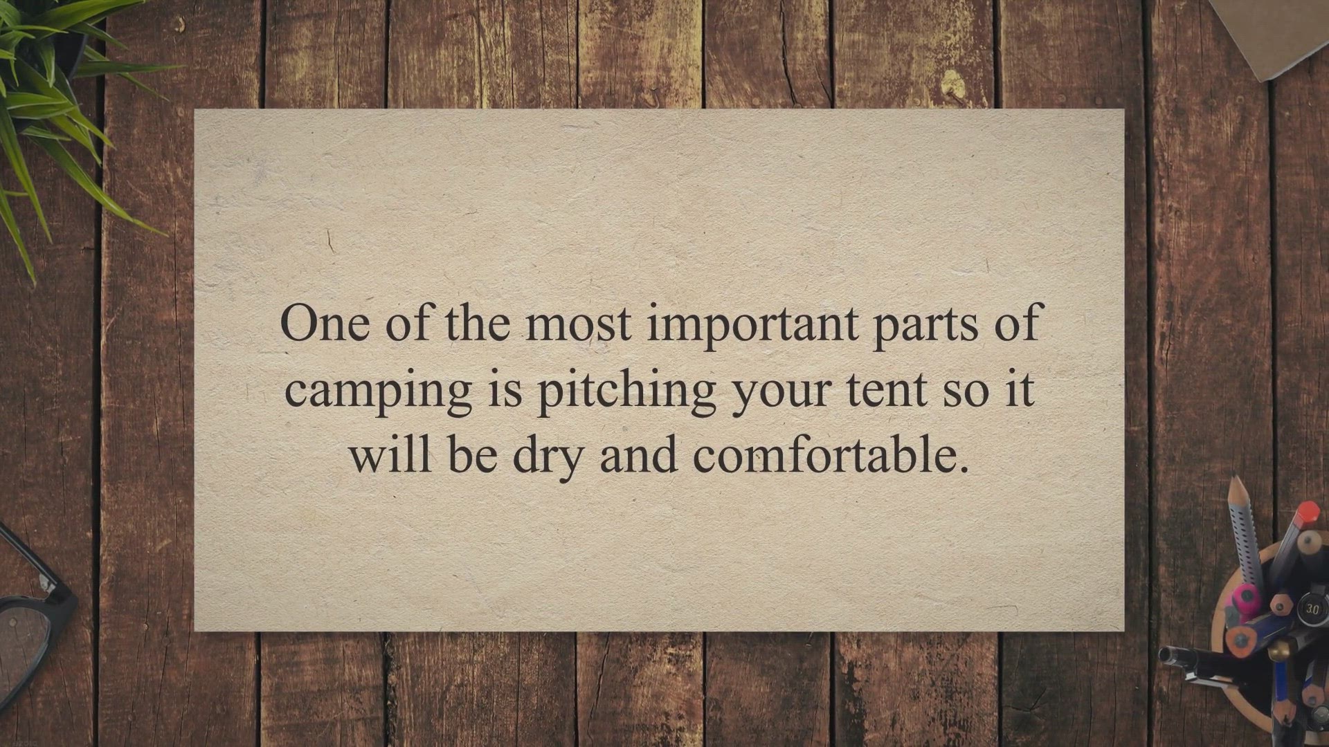Video thumbnail for How to pitch a tent : A simple guide