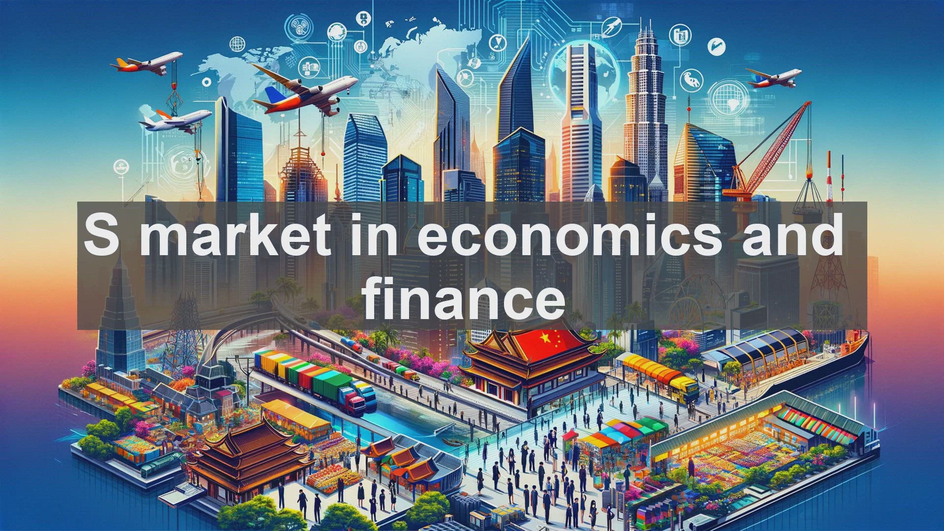 'Video thumbnail for S market in economics and finance'