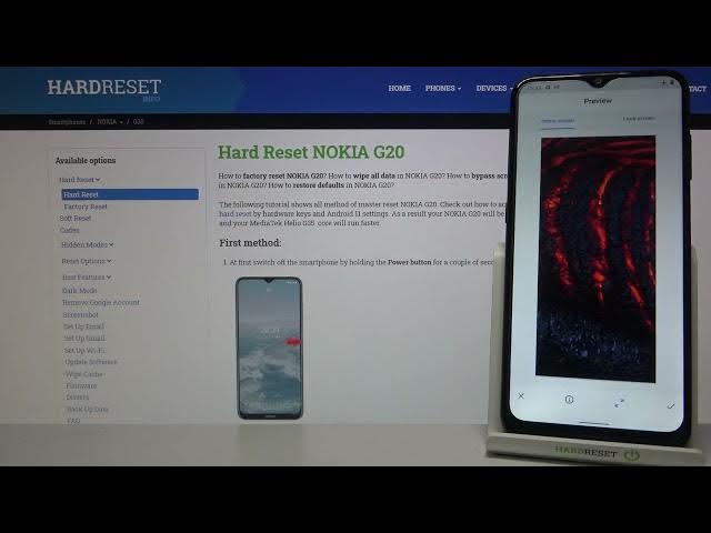 Video thumbnail for All Available Wallpapers on NOKIA G20 – Set Up Wallpaper