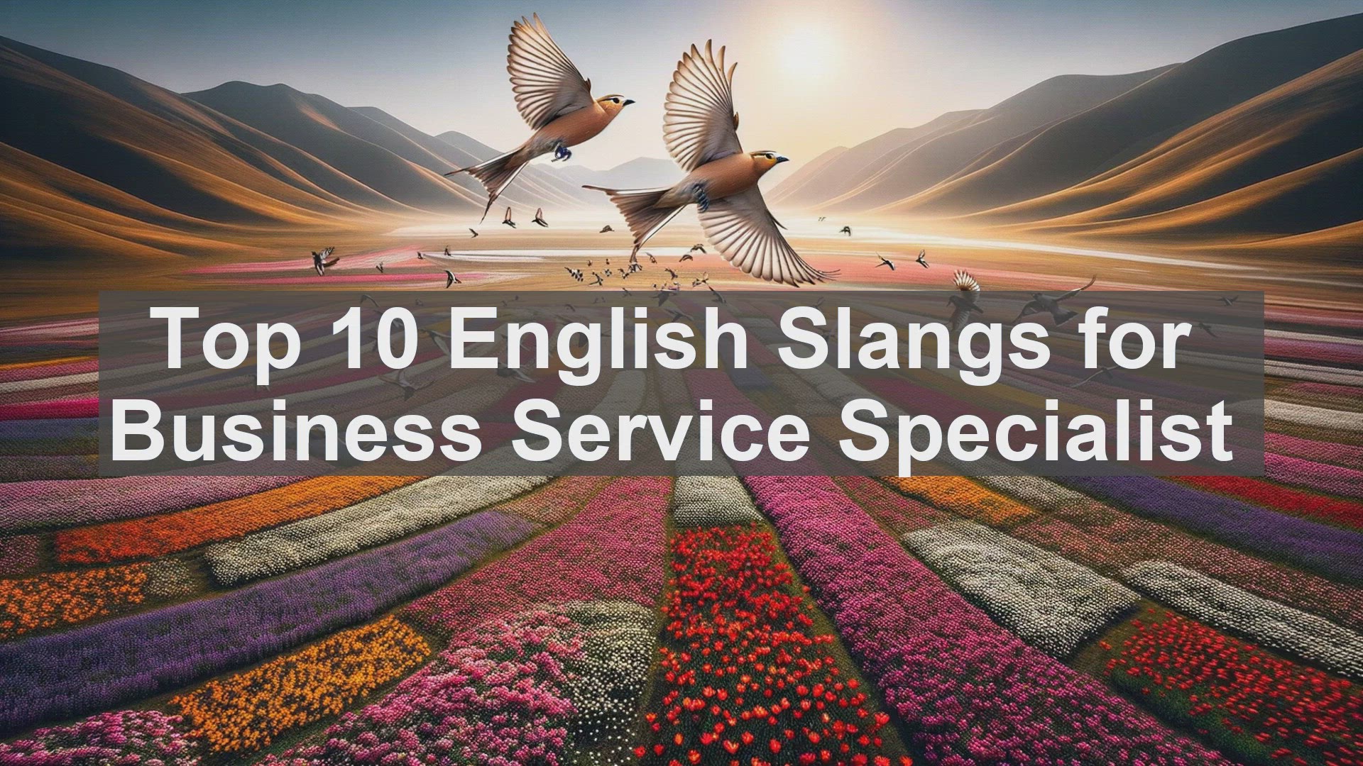 'Video thumbnail for Top 10 English Slangs for Business Service Specialist'