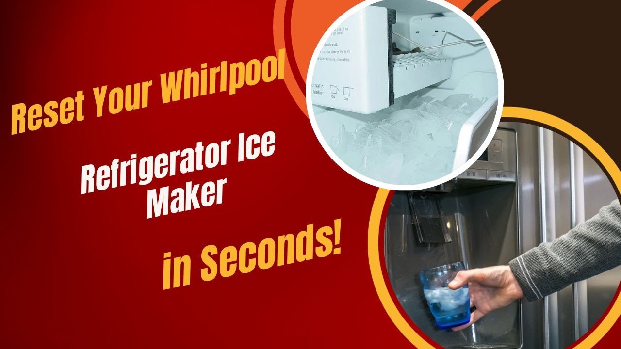 Video thumbnail for Reset Your Whirlpool Refrigerator Ice Maker in Seconds!