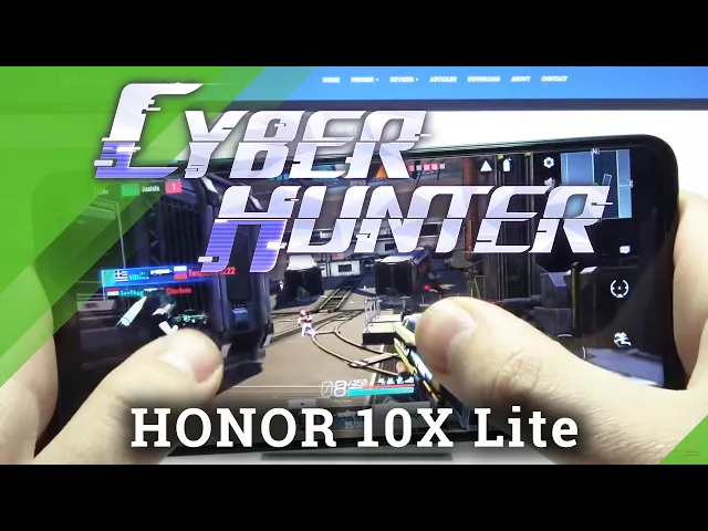 Video thumbnail for Honor 10X Lite - Cyber Hunter Game & Settings Presentation