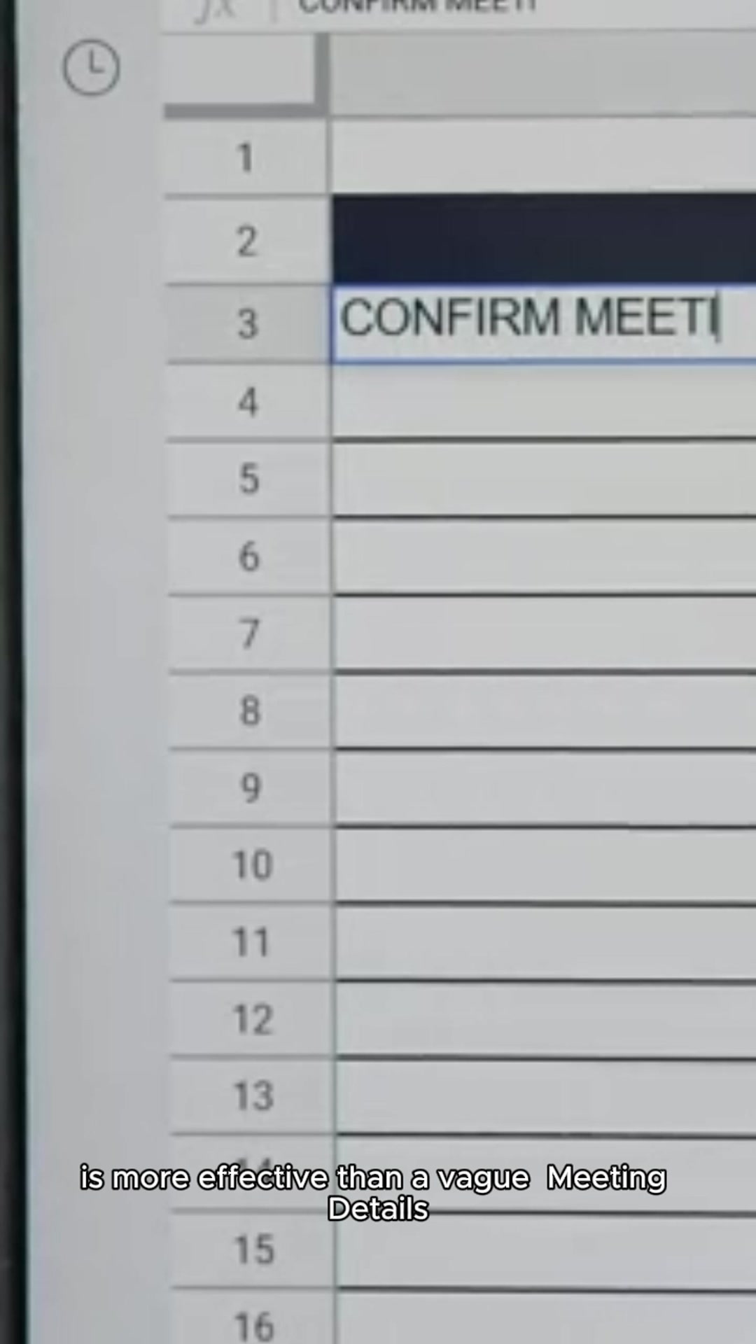 Video thumbnail for professional email