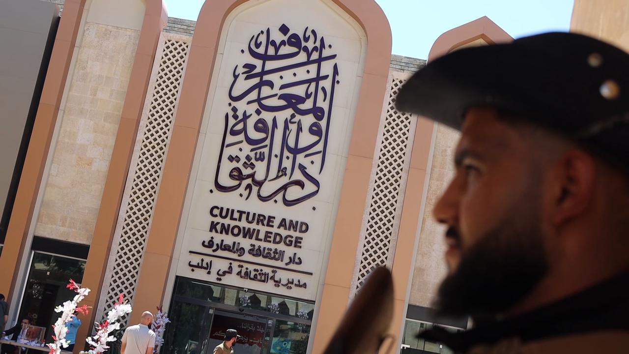 Video thumbnail for Syria: Fourth Idlib Book Fair Opens 11.