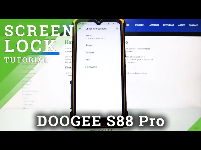 Video thumbnail for Set Up Screen Lock Method – DOOGEE S88 Pro and Password/Pattern Protection
